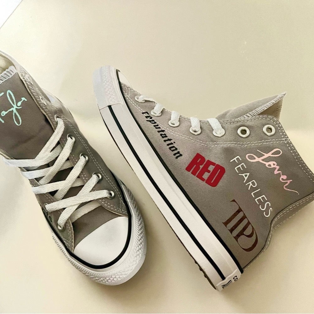 Taylor Swift Converse All Star High Tops